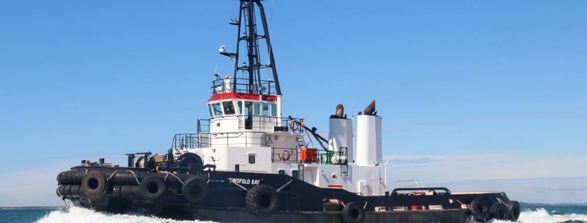 Tugtastic: The Twofold Bay tug looking fresh and flash after its major $300,000 rebuilt, now ready to take on its harbour duties.